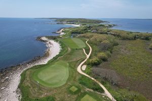 Fishers Island 4th Reverse Coast Aerial